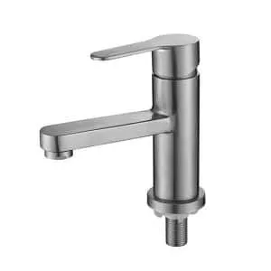 Cool Lavatory Faucet Cold SS Satin (CLD222) - Image 1
