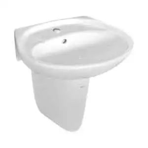 Cool Washbasin with Half Pedestal Grace - Image 1