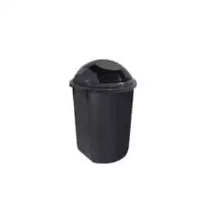 EZ Home Push Lid Trash Bin Plastic 10L - Image 1