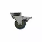 Brad Rubber Caster w/ Brake 2in