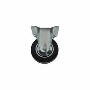 Brad Rubber Caster Rigid 4in - Image 1