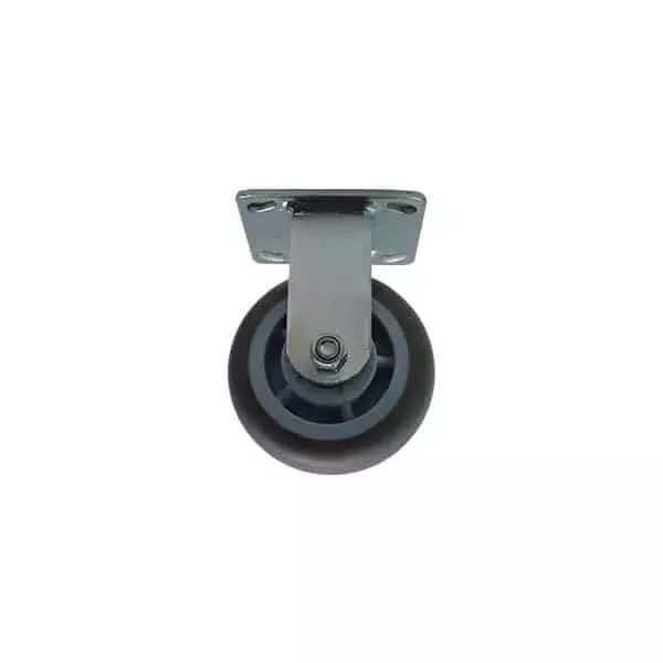 Brad Rubber Caster Rigid TPR 6inX2in