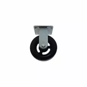 Brad Rubber Wheel Rigid 6inX2in - Image 1