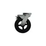 Brad Rubber Wheel w/ Brake 8inX2in