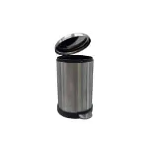 EZ HomePedal Trash Bin Stainless Steel Round 20L - Image 2