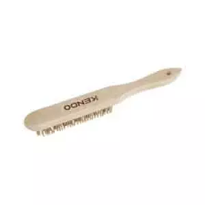KENDO Wire Brush Wooden Handle - Image 1