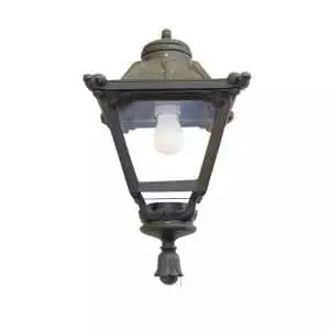 Fumagalli Bisso/Golia Outdr Lamp Black Clear - Image 1