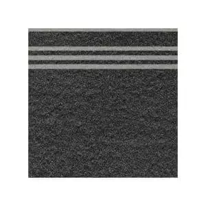 Taicera GL300x300-529 Black with Nosing 30x30cm - Image 1