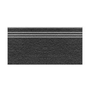 Taicera GL600x300-529 Black with Nosing 30x60cm - Image 1