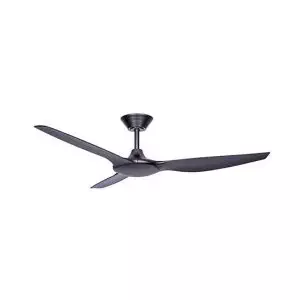 LUCIA Artis Ceiling Fan Matte Black 56in - Image 1