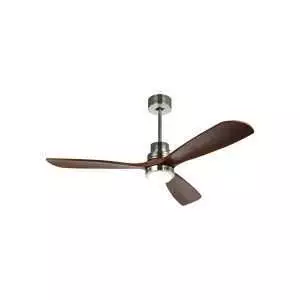 LUCIA LED Ceilng Fan 52475 Brush Nickel 52in - Image 1
