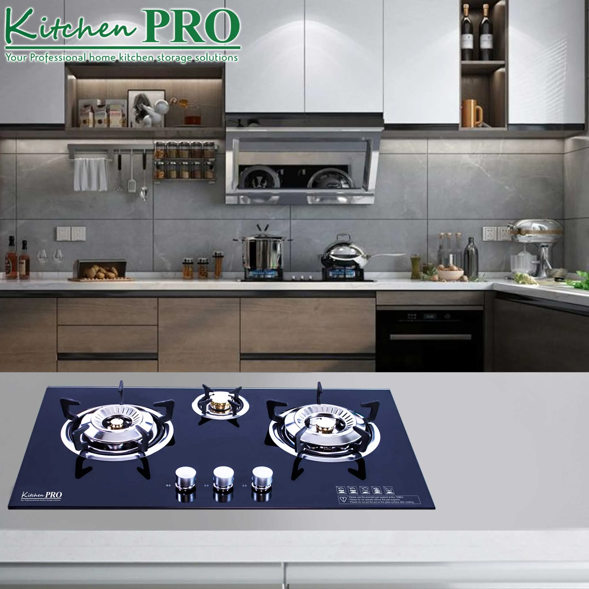 Kitchen Pro 3 Burner