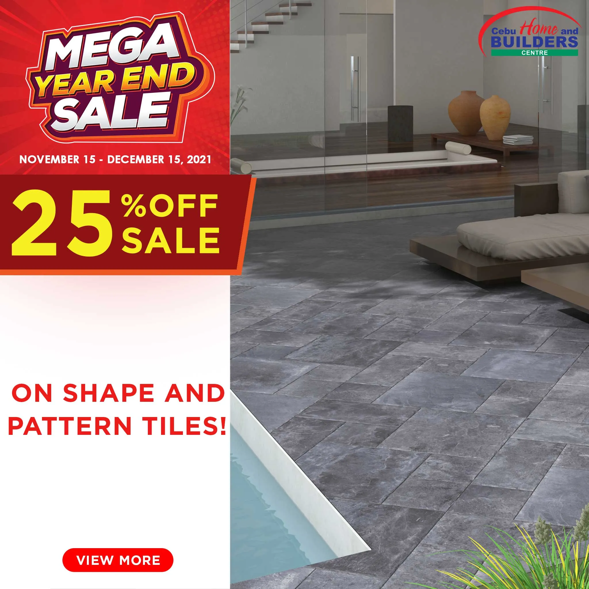 Take 25% Off On Shape and Pattern Tiles