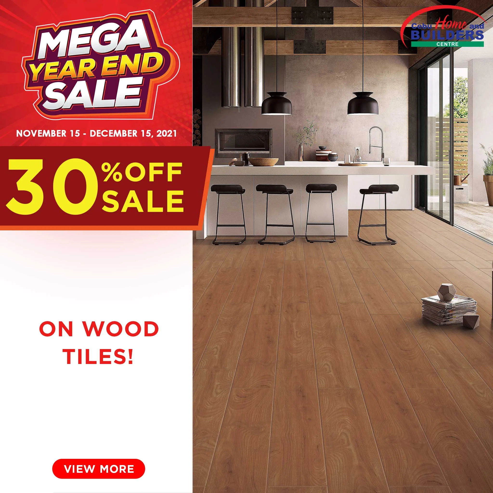 Take 30% Off On Wood Tiles