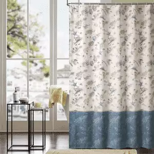 Shower Curtain Anemone - Stylish Bathroom Decor - Image 2