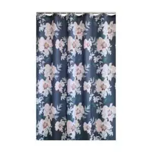 Shower Curtain Pink Floral - Stylish Bathroom Decor - Image 1