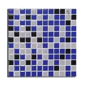 Fino Ceramic Tile Mix Blue White and Black 30x30cm - Image 1