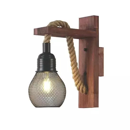 Wall Lamp Walnut