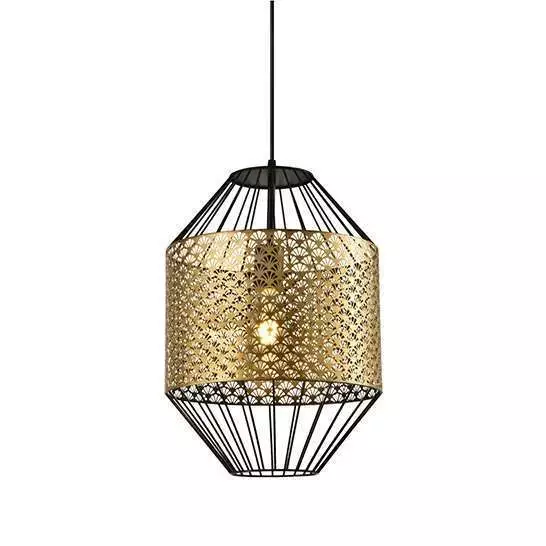 Drop Lamp Matt Black Silver Gold