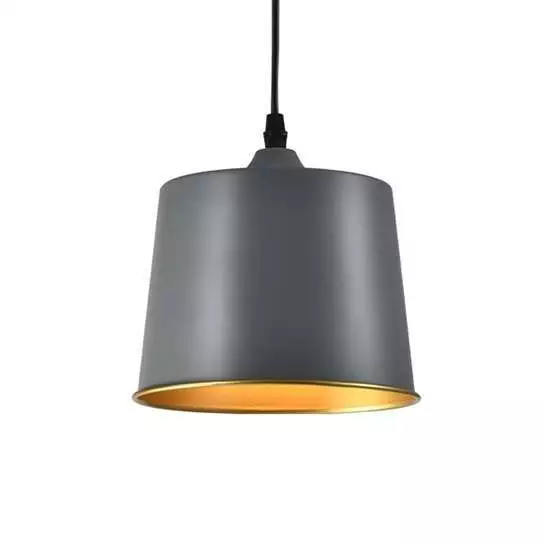 Drop Lamp Grey Silver Gold