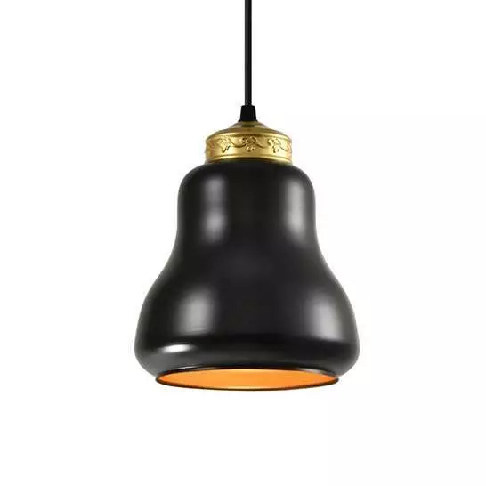 Drop Lamp Matt Black Silver Gold
