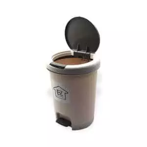 EZ Home Pedal Trash Bin Round 10L - Image 2