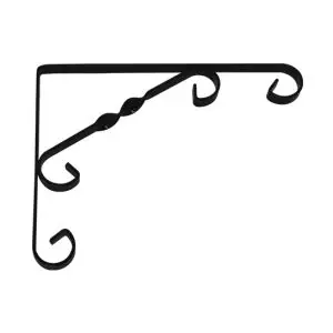 EZ Home Bracket Jutta Black 180x230mm - Image 1