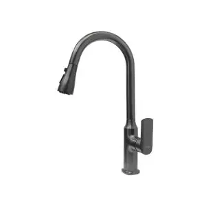 Cool Kitchen Mixer Gun Metal Brass - Image 1