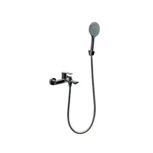 Cool Shower Set Gun Metal Brass - Image 1