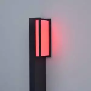 LUTEC, SMART, Qubo, Garden, Lamp, Dark, Grey