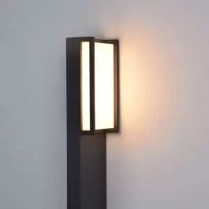 LUTEC, SMART, Qubo, Garden, Lamp, Dark, Grey