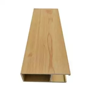 ADCO WPC Ceiling Tube Cedar Wood 40x100x2900mm - Image 1