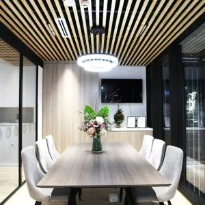 ADCO WPC Ceiling Tube Cedar Wood 40x100x2900mm - Image 3