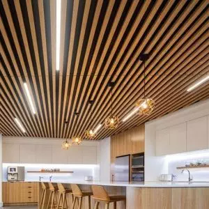 ADCO WPC Ceiling Tube Walnut 40x100x2900mm - Image 3