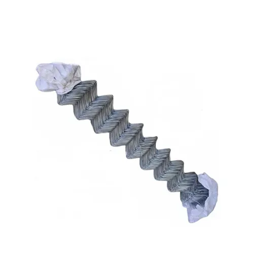 A Galvanized Cyclone Wire