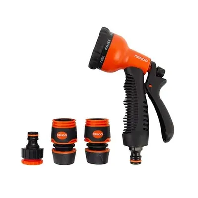 KENDO Spray Gun 8-Pattern 4pcs