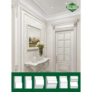 Westwood PCW Moulding MR3814 1x2x8ft - Image 2