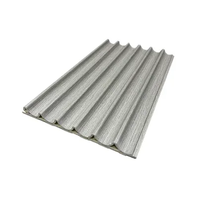 1047795-a ADCO WPC 6C Wall Panel Grey Fabric 160x15x2900mm