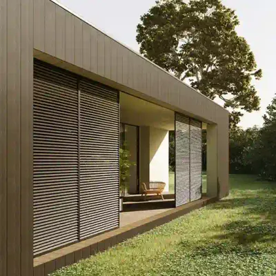 ADCO WPC ASA Wall Cladding Cyan 134x12x2900mm