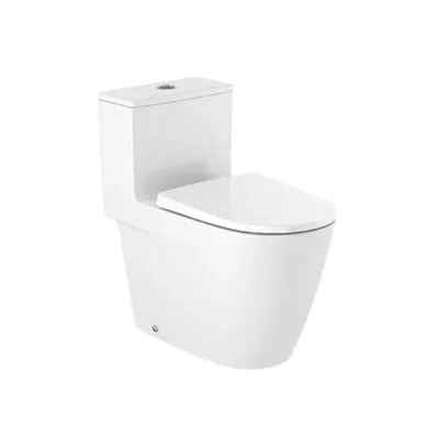 Roca Ona 1-pc Watercloset Slow down Seat and Cover