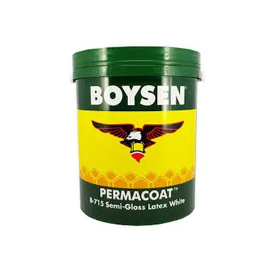 Boysen 1715 Acrytex Topcoat Semi Gloss 4L