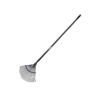Topman Steel Handle Leaf Rake