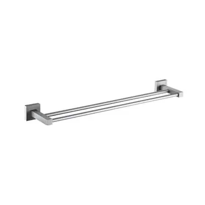 Cool Towel Bar Double Satin
