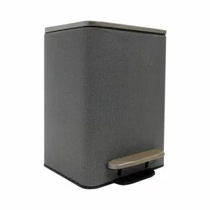 EZ Home Pedal Trash Bin Black 15LSB - Image 1