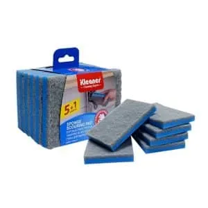 Kleaner Sponge Scourer 6pcs/pack - Image 1