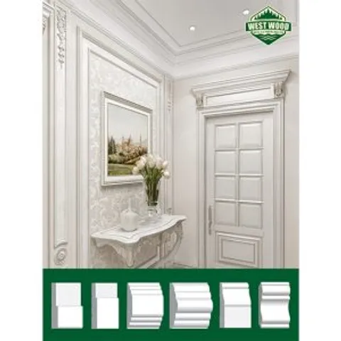 ADCO PS Cornice Moulding JC474 1inx2-1/2inx8ft - Image 4