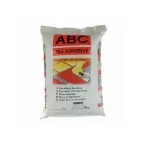 ABC Tile Adhesive Ord Grey 5kg - Image 1