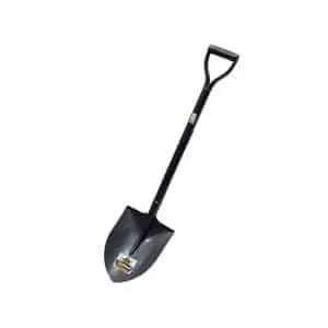 Topman Round Point Steel Handle Shovel - Image 1
